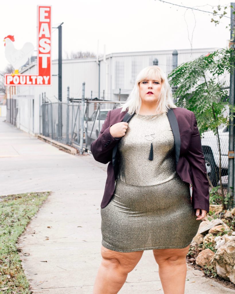 The Perfect Plus Size Look for a Casual NYE - Glitter + Lazers